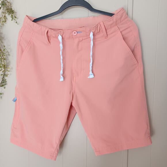 Trunks 360 utility Mens Shorts Flat Front Stretch Quick  Dry Size 30 - Picture 1 of 8